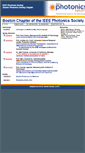 Mobile Screenshot of bostonphotonics.org